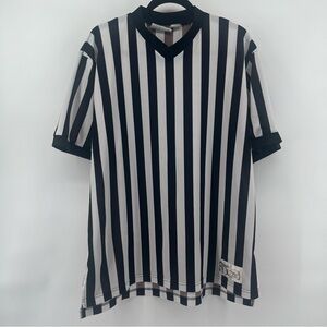 Vintage Honig's Referee Shirt Short Sleeve XXL Whistle Stop Ann Arbor Michigan